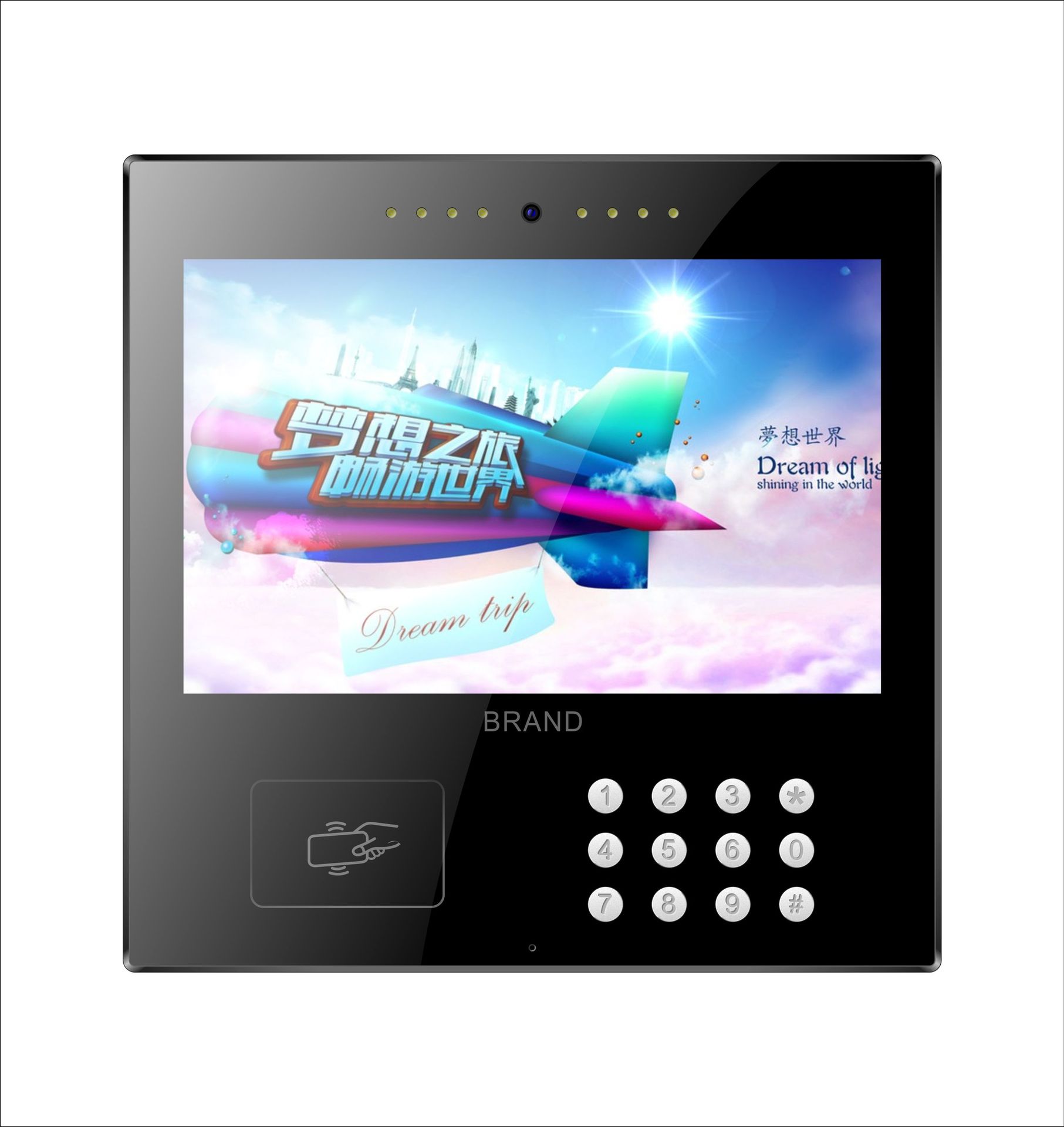 智能門禁 云對講 手機APP一鍵開門 智慧社區(qū)門口機 樓宇可視對講