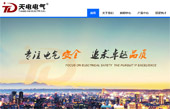 天電電氣網(wǎng)站建設(shè)