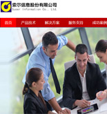索爾信息股份有限公司網(wǎng)站建設(shè)