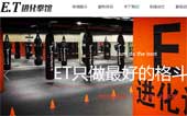 ET進化拳館網(wǎng)站建設