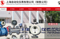 上海自動(dòng)化儀表有限公司網(wǎng)站建設(shè)